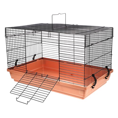Milisten Meerschweinchen Tragetasche für Kleintiere Tragbarer Hamsterkäfig Leichter und Sicherer Käfig für Reisen für Hamster Mäuse und Kleine Milisten Meerschweinchen Tragetasche für Kleintiere Tragbarer Hamsterkäfig Leichter und Sicherer Käfig für Reisen für Hamster Mäuse und Kleine von Milisten