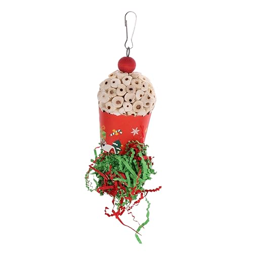 Milisten Einzigartiges Weihnachtspapagei-Spielzeug Vogelkäfig-zubehör Papagei-beißspielzeug Vogel-beißspielzeug Haustier-Spielzeug Milisten Einzigartiges Weihnachtspapagei-Spielzeug Vogelkäfig-zubehör Papagei-beißspielzeug Vogel-beißspielzeug Haustier-Spielzeug von Milisten