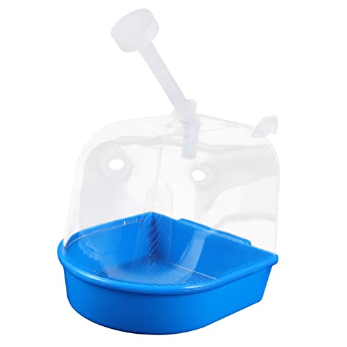 Milisten Parrot Badebox für Käfige Transparente Vogelbadewanne mit Abnehmbarem Tray für Wellensittiche und Kleine Vögel Einfache Pflege für Sommer und Winter Milisten Parrot Badebox für Käfige Transparente Vogelbadewanne mit Abnehmbarem Tray für Wellensittiche und Kleine Vögel Einfache Pflege für Sommer und Winter von Milisten
