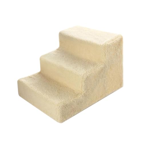 Milisten Praktische Haustiertreppe für Katzen Klappbar rutschfest aus Langlebigem Kunststoff für Zugang zu Sofas und Betten Beige zu Montieren Milisten Praktische Haustiertreppe für Katzen Klappbar rutschfest aus Langlebigem Kunststoff für Zugang zu Sofas und Betten Beige zu Montieren von Milisten