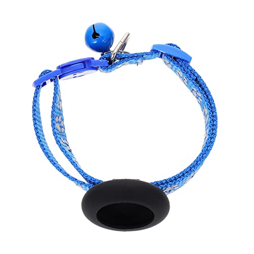 Milisten Reflektierendes Katzenhalsband mit Glocke Verstellbar für Katzen und Kleine Hunde mit Halterung für Standortverfolgung für Outdoor Aktivitäten von Milisten