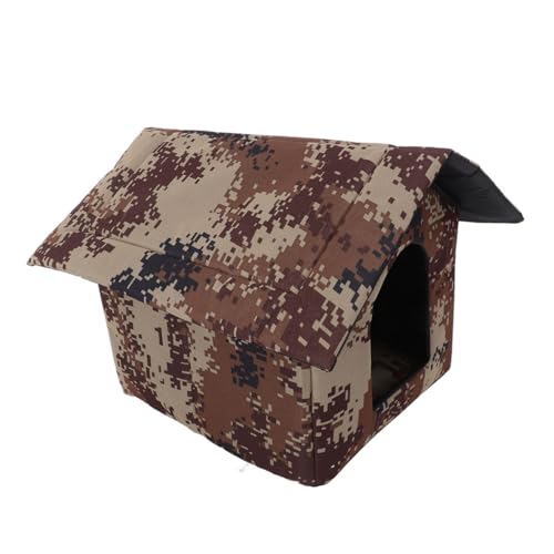 Milisten Cat House Für Outdoor-Katzen Isoliertes Und Wetterfestes Katzenhaus Mit Abnehmbarer Matte Für Winter Erhöhter Schutz Vor Wind Und Regen Einfach Aufzubauen Milisten Cat House Für Outdoor-Katzen Isoliertes Und Wetterfestes Katzenhaus Mit Abnehmbarer Matte Für Winter Erhöhter Schutz Vor Wind Und Regen Einfach Aufzubauen von Milisten