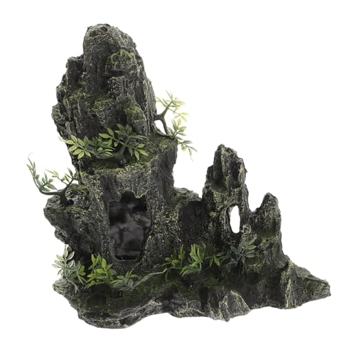 Milisten Resin Aquarium Dekoration Felsen Statue Große Kompakte Landschaft Versteck Fischbecken Zubehör Natürliche Optik für Büro und Zuhause Milisten Resin Aquarium Dekoration Felsen Statue Große Kompakte Landschaft Versteck Fischbecken Zubehör Natürliche Optik für Büro und Zuhause von Milisten