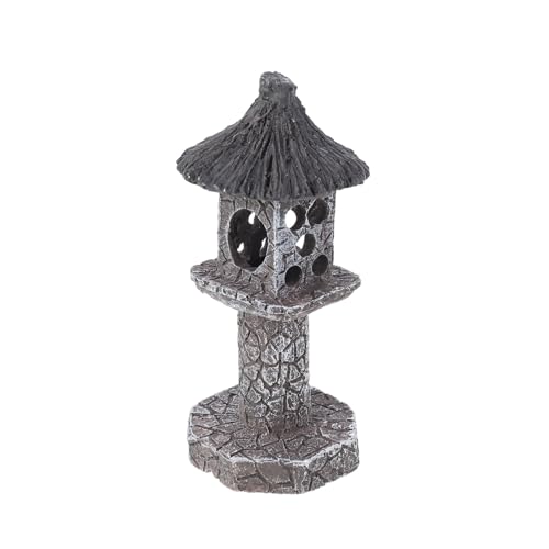 Milisten Resin Aquarium Dekoration Fischversteck mit Stabilem Boden Unterwasser Lampen Design Fisch und Garnelenversteck Leichte Aquarienzierde für Fischbecken und Aquarium Milisten Resin Aquarium Dekoration Fischversteck mit Stabilem Boden Unterwasser Lampen Design Fisch und Garnelenversteck Leichte Aquarienzierde für Fischbecken und Aquarium von Milisten