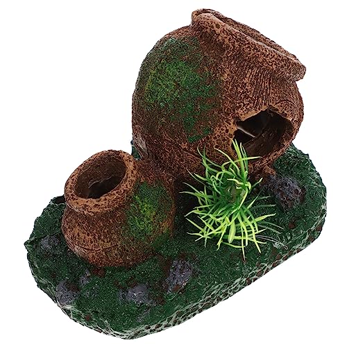 Milisten Resin Aquarium Dekoration Shrimp Hideout Fisch Versteck Höhle Naturgetreues Habitat für Garnelen und Fische Aquarium Deko Zubehör für Naturnahe Wasserlandschaften Milisten Resin Aquarium Dekoration Shrimp Hideout Fisch Versteck Höhle Naturgetreues Habitat für Garnelen und Fische Aquarium Deko Zubehör für Naturnahe Wasserlandschaften von Milisten
