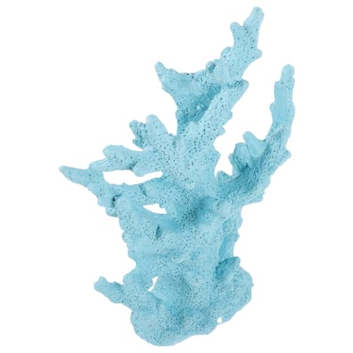 Milisten Resin Korallendekor Blau Aquarium Deko Ornament Leicht Pflegeleicht für Fischbecken Teichlandschaft Aquariengestaltung Milisten Resin Korallendekor Blau Aquarium Deko Ornament Leicht Pflegeleicht für Fischbecken Teichlandschaft Aquariengestaltung von Milisten