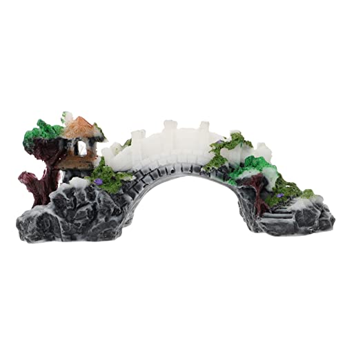 Milisten Resin Turtle Pier Arch Bridge Aquarium Dekoration Reptil Versteck Terrarium Basking Plattform für Schildkröten und Wasserschildkröten Langlebig Natürliches Habitat Zubehör Milisten Resin Turtle Pier Arch Bridge Aquarium Dekoration Reptil Versteck Terrarium Basking Plattform für Schildkröten und Wasserschildkröten Langlebig Natürliches Habitat Zubehör von Milisten