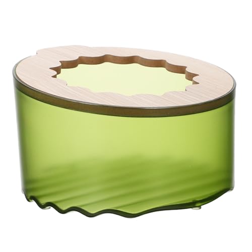 Milisten Hamster Sandbad Mit Abnehmbarem Deckel Praktische Toilette Für Kleintiere Für Hamster Und Chinchillas Transparentes Design Für Einfaches Beobachten Und Stilvolle Ergänzung Im von Milisten