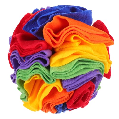 Milisten Schnüffelkugel Dogman-Spielzeug Puzzle-Spielzeug für Welpen Gehirnspielzeug Interactive Dog Toys Puppy Dogs Toys bunter Schnüffelball Tragbare Bälle mit langsamer Zufuhr Polyester Milisten Schnüffelkugel Dogman-Spielzeug Puzzle-Spielzeug für Welpen Gehirnspielzeug Interactive Dog Toys Puppy Dogs Toys bunter Schnüffelball Tragbare Bälle mit langsamer Zufuhr Polyester von Milisten