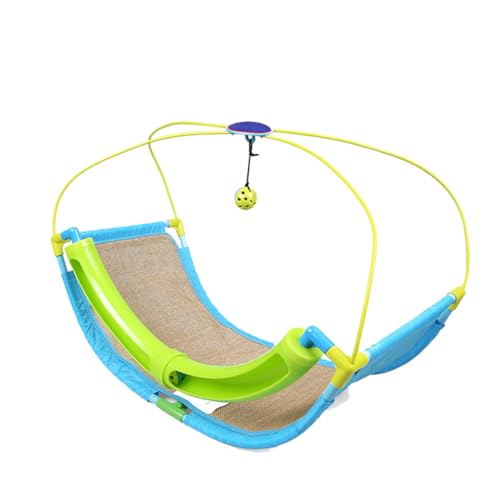 Milisten Indoor-katzenbett Mit Schaukelwiege Haustier-hängematte Käfig-hängematte Hängebett Katzenbett-Kissen Milisten Indoor-katzenbett Mit Schaukelwiege Haustier-hängematte Käfig-hängematte Hängebett Katzenbett-Kissen von Milisten