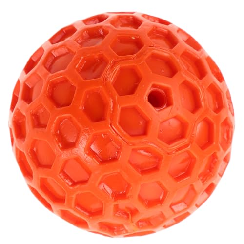 Milisten Squeaky Hundespielzeug Ball aus Weichem Gummi mit Integriertem Quietscher Honigwabenförmiges Design für Kleine und Mittlere Hunde Interaktives Apportierspielzeug für Drinnen und Milisten Squeaky Hundespielzeug Ball aus Weichem Gummi mit Integriertem Quietscher Honigwabenförmiges Design für Kleine und Mittlere Hunde Interaktives Apportierspielzeug für Drinnen und von Milisten