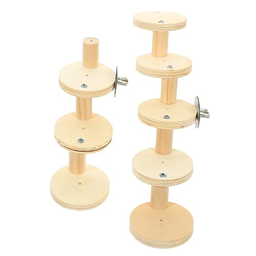 Milisten Stufige Holzleiter für Kleintiere Interessantes Kletterspielzeug für Hamster Rennmäuse Mäuse und Papageien Glatte Oberfläche Langlebig und Sicher für Haustierkäfige Milisten Stufige Holzleiter für Kleintiere Interessantes Kletterspielzeug für Hamster Rennmäuse Mäuse und Papageien Glatte Oberfläche Langlebig und Sicher für Haustierkäfige von Milisten