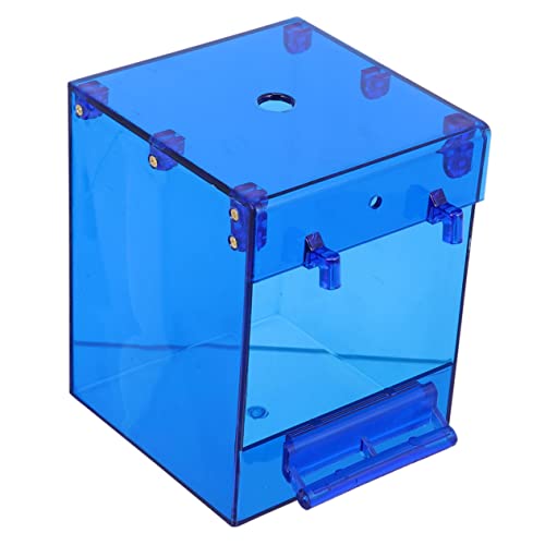 Milisten Suspending Parrot Bath Box Für Kleine Vögel Transparente Wiederverwendbare Badebox Für Sittiche Und Papageien Sicheres Langlebiges Design Für Spaß Beim Baden von Milisten