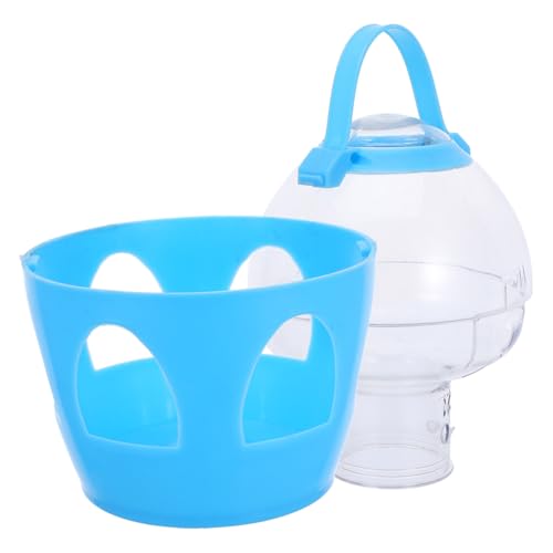 Milisten Taube liefert tauben futtertrog Taubenzubehör Taubenkäfig Taubenversorgung Taubenbedarf Indoor-Wasserbrunnen Wachtel Bewässerungssystem Taubenwasserbehälter Taubenfutter PVC von Milisten
