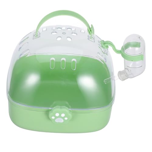 Milisten Kleintier-transportbox Für Hamster Kaninchen Und Vögel Tragbarer Käfig Mit Wasserflasche Und Sicherem Verschluss Für Reisen Und Ausflüge Modernes Design Avocado Milisten Kleintier-transportbox Für Hamster Kaninchen Und Vögel Tragbarer Käfig Mit Wasserflasche Und Sicherem Verschluss Für Reisen Und Ausflüge Modernes Design Avocado von Milisten