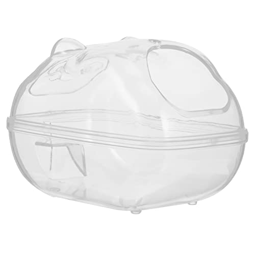 Milisten Transparente Hamster Sandbadewanne Großes Sandbad für Kleintiere Hygienische und Sichere Badewanne für Hamster Meerschweinchen und Chinchillas Einfache und Verwendung Kreatives Milisten Transparente Hamster Sandbadewanne Großes Sandbad für Kleintiere Hygienische und Sichere Badewanne für Hamster Meerschweinchen und Chinchillas Einfache und Verwendung Kreatives von Milisten