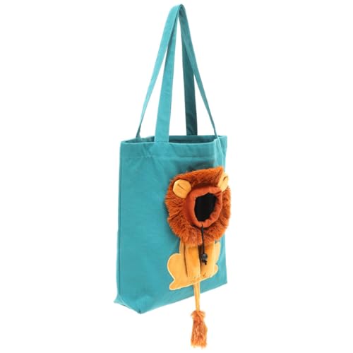 Milisten Umhängetasche Für Katzen Und Hunde – Tragbarer Reiseträger Für Tiere – Design Mit Luftzirkulation – Canvas-Material von Milisten
