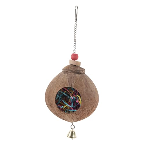 Milisten Papagei Vogel Kokosnussschale Spielzeug Schaukel Spielzeug Für Vögel Und Sicher Für Haustier Spielzeit Milisten Papagei Vogel Kokosnussschale Spielzeug Schaukel Spielzeug Für Vögel Und Sicher Für Haustier Spielzeit von Milisten