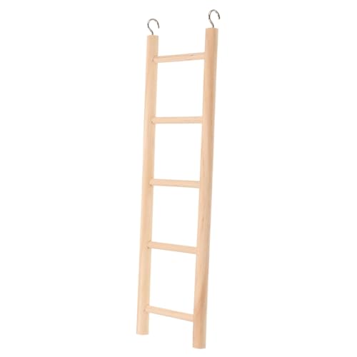Milisten Vogel Holzleiter für Sittiche und Papageien Kletterspielzeug aus Naturholz für Kleintiere Wie Hamster und Mäuse Fördert Bewegung und Geistige Stimulation Milisten Vogel Holzleiter für Sittiche und Papageien Kletterspielzeug aus Naturholz für Kleintiere Wie Hamster und Mäuse Fördert Bewegung und Geistige Stimulation von Milisten
