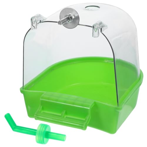 Milisten Bird Bath Tub Für Käfige Sicherer Und Praktischer Vogelbadewanne Für Papageien Und Kleine Vögel Aus Robustem Leakproof Einfache Montage Und Nutzung Für Innenräume Und Vögel Milisten Bird Bath Tub Für Käfige Sicherer Und Praktischer Vogelbadewanne Für Papageien Und Kleine Vögel Aus Robustem Leakproof Einfache Montage Und Nutzung Für Innenräume Und Vögel von Milisten