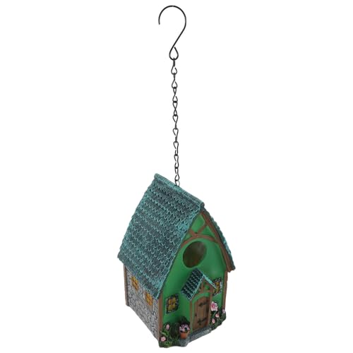 Milisten Vogelhaus Für Draußen Garten-Vogelhäuser Aus Kunstharz Mit Aufhängekette Hängendes Vogelnest Dekorativer Vogelkäfig Dekoration Für Den Außenbereich Garten Hinterhof Milisten Vogelhaus Für Draußen Garten-Vogelhäuser Aus Kunstharz Mit Aufhängekette Hängendes Vogelnest Dekorativer Vogelkäfig Dekoration Für Den Außenbereich Garten Hinterhof von Milisten