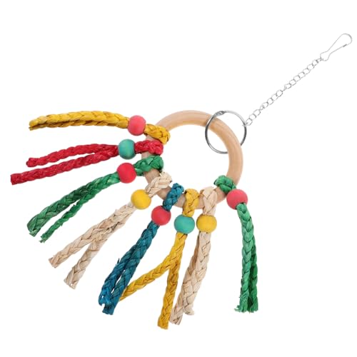 Milisten Hängen Kauspielzeug Für Papageien Vogelkäfig Zerkleinern Spielzeug Vögel Käfigvogel-Spielzeug Vogelkauspielzeug Papageienspielzeug Vogel-zerkleinerungsspielzeug Kauspielzeug Zum Au von Milisten
