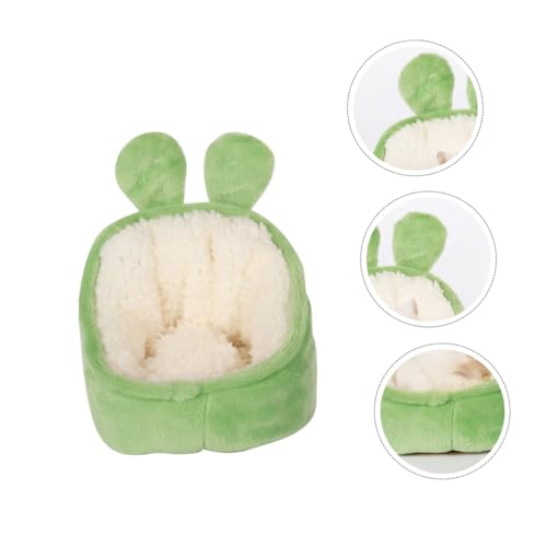 Milisten Warme Kleine Haustierbett Plüsch Hamster Nest Winterbett Kuschelhöhle für Kleintiere Waschbar Sicher und Flauschig Haustierschlafplatz Zufällige Farbe Zufällige Farbe Milisten Warme Kleine Haustierbett Plüsch Hamster Nest Winterbett Kuschelhöhle für Kleintiere Waschbar Sicher und Flauschig Haustierschlafplatz Zufällige Farbe Zufällige Farbe von Milisten
