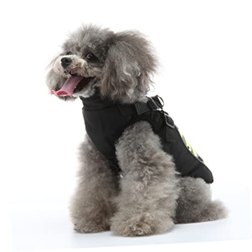 Milisten Warmes Hundegeschirr Hundekostüm aus Polyester Komfortabel und Langlebig für Winterwelpen Tägliche Aktivitäten und Besondere Anlässe Atmungsaktiv und Hautfreundlich Grün von Milisten