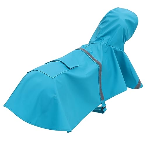 Milisten Wasserdichter Hunderegenmantel Haustierregenmantel Hundekühljacke Regenmäntel Hundemantel Mit Kapuze Hundejacke Regenjacke Hunde Hunderegenüberzug Kleiner Regenmantel von Milisten