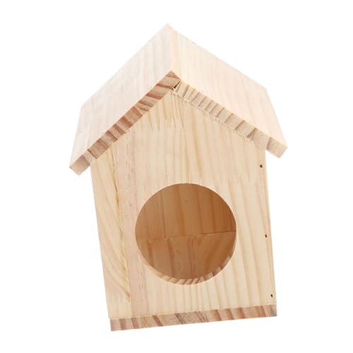Milisten Wasserspeisungsplattform Hamsterhäuser und Verstecke Hamsterhaus Labyrinth Hamsterröhren und Tunnel Hamsterleiter Rattenhaus aus Holz Holzhamsterhaus Holz Hamsterhaus hölzern von Milisten