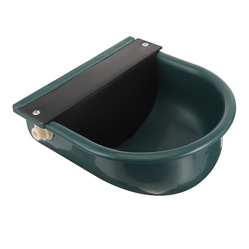 Milisten Wassertrog wasserspender für Hunde Hundewasserflaschen zum Gassi gehen Slow Feeder Hundenapf Tränke für Tiere hundenassfutter hundefutter Ziegenwasser Viehtränke Plastik Dark Green Milisten Wassertrog wasserspender für Hunde Hundewasserflaschen zum Gassi gehen Slow Feeder Hundenapf Tränke für Tiere hundenassfutter hundefutter Ziegenwasser Viehtränke Plastik Dark Green von Milisten