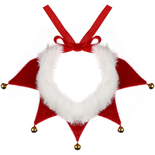 Milisten Weihnachts-Haustierhalsband Hundehalsband Mit Glöckchen Verstellbarer Weihnachtsschal Für Hunde Katzen Weihnachtsfeier Urlaub Welpenhalskostü -Zubehör Milisten Weihnachts-Haustierhalsband Hundehalsband Mit Glöckchen Verstellbarer Weihnachtsschal Für Hunde Katzen Weihnachtsfeier Urlaub Welpenhalskostü -Zubehör von Milisten