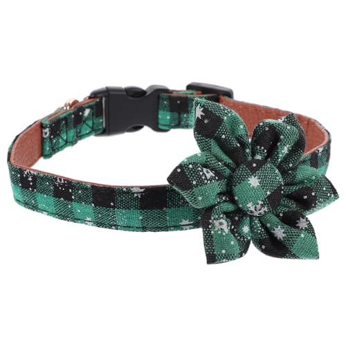 Milisten Haustierhalsband- Katzenhalsband Weihnachtliche Elemente Sicherheitsschnalle für Den Täglichen Gebrauch und Partys von Milisten