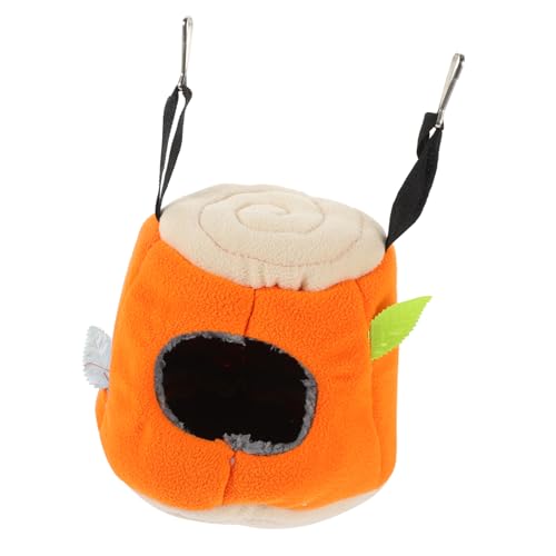 Milisten Winterwarme Vogelhängematte für Papageien und Kleintiere Bequemes und Kuscheliges Vogelnestbett für Käfige für Wintersaison Orange Farbdesign Milisten Winterwarme Vogelhängematte für Papageien und Kleintiere Bequemes und Kuscheliges Vogelnestbett für Käfige für Wintersaison Orange Farbdesign von Milisten