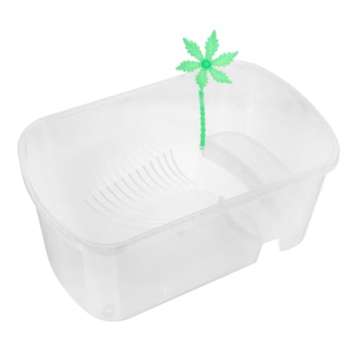 Milisten Zuchtbecken für Schildkröten Netz Haustier Halter Bausatz Pumpe Reptilienraum Tankplattform zum Sonnenbaden Schildkrötenaquarium zum Füttern Indoor-Schildkrötenbecken Plastik Weiß Milisten Zuchtbecken für Schildkröten Netz Haustier Halter Bausatz Pumpe Reptilienraum Tankplattform zum Sonnenbaden Schildkrötenaquarium zum Füttern Indoor-Schildkrötenbecken Plastik Weiß von Milisten