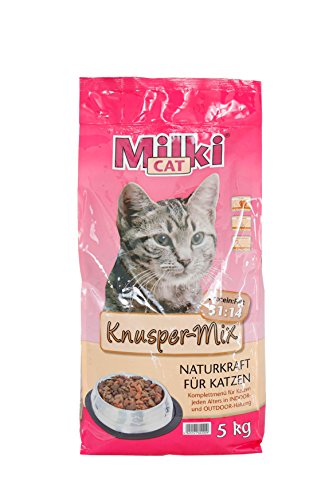 Knusper-Mix 10 kg Katzenfutter von Milki Cat