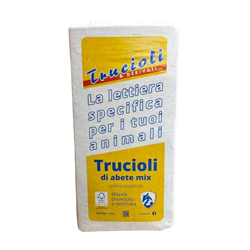 Streu für Pferde | Sägemehl 100% Fichtenmischung für Einstreu und Laufstall Pferde, Geflügel und Nagetiere | hochwertige Katzenstreu entstaubt - 15 kg von MillStore