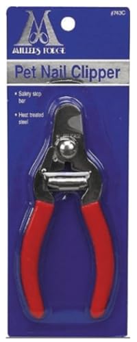 Millers Forge Stahl Pet Nagelknipser 743C mit Sicherheitsstoppstange, für kleine und mittelgroße Hunde von Millers Forge