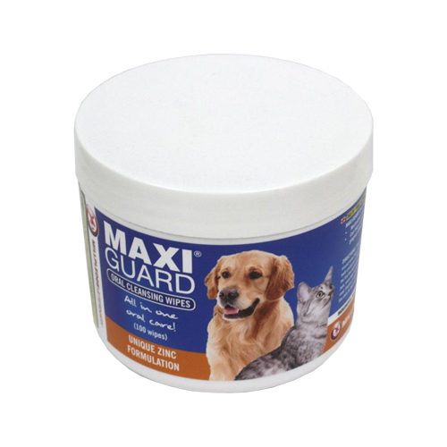 Millpledge Veterinary Maxiguard Oral Cleansing Wipes - 2 x 100 stuks von Millpledge