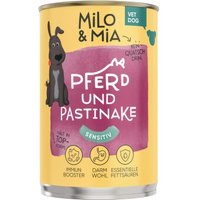 Milo & Mia Pferd & Pastinake 24x400 g von Milo & Mia