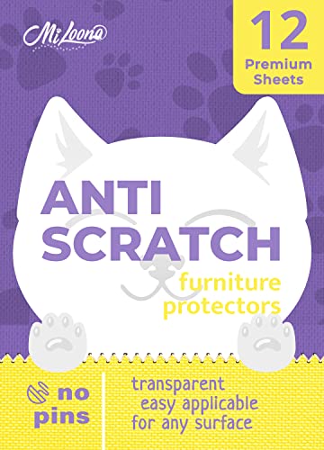 Miloona Katzenmöbelschutz, 12 Premium-Bögen, Katzen-Couchschutz, Möbelschutz vor Katzenkratzen, Katzenkratzschutz für Möbel-Sofa-Schutz für Katzen, Couchschutz für Katzen Miloona Katzenmöbelschutz, 12 Premium-Bögen, Katzen-Couchschutz, Möbelschutz vor Katzenkratzen, Katzenkratzschutz für Möbel-Sofa-Schutz für Katzen, Couchschutz für Katzen von Miloona