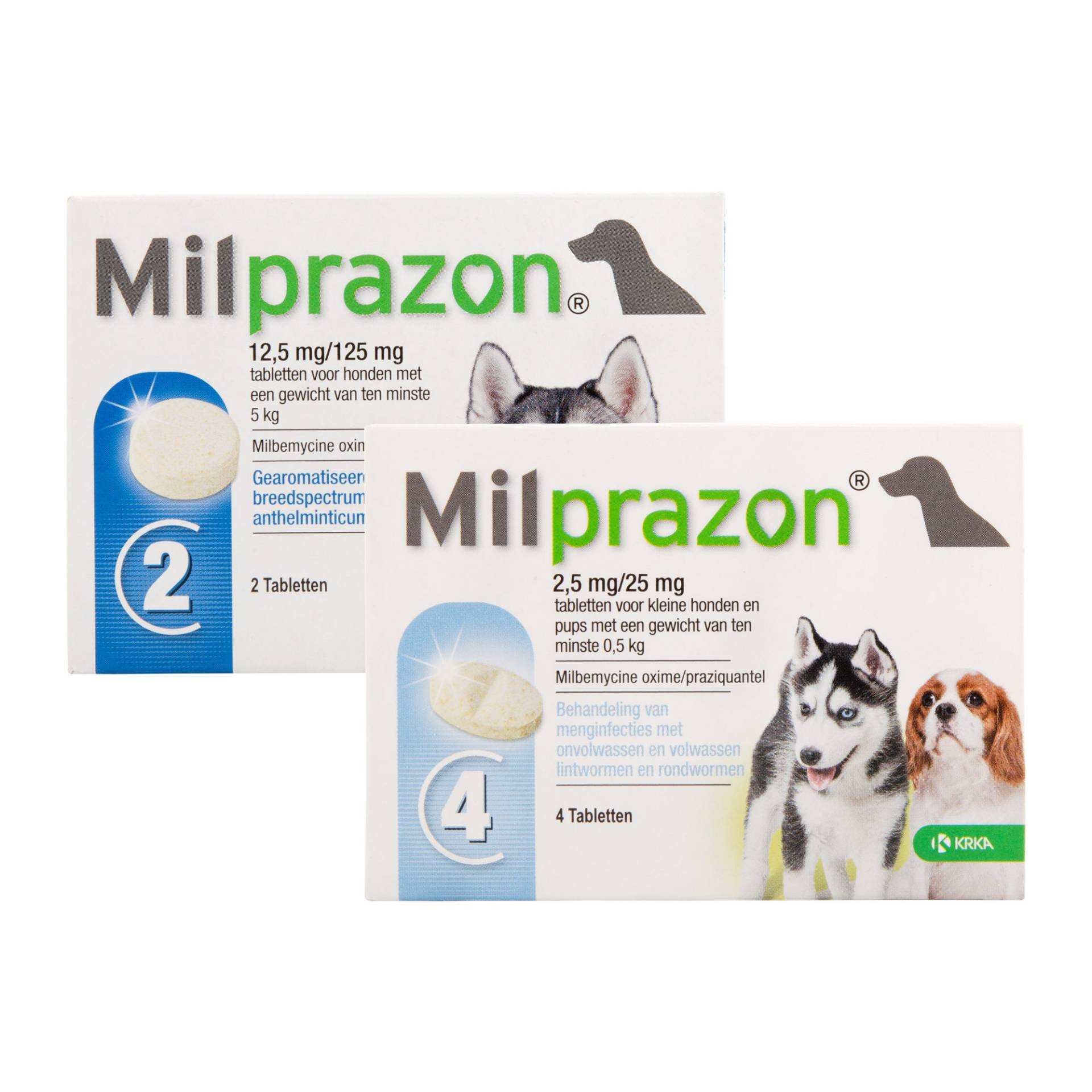 Milprazon große Hunde (12,5 mg) - 2 x 4 Tabletten von Milprazon