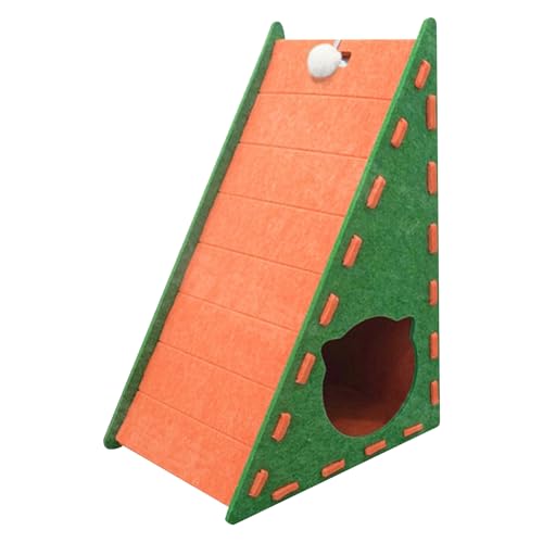 Cat Scratcher, Triangle Shape Scratcher, Triangular Shape Activity Board, Anti Wear Exterior, Compact Grey Design, Indoor Climbing and Relaxation Fun for Kittens and Cats Cat Scratcher, Triangle Shape Scratcher, Triangular Shape Activity Board, Anti Wear Exterior, Compact Grey Design, Indoor Climbing and Relaxation Fun for Kittens and Cats von Mimoqk