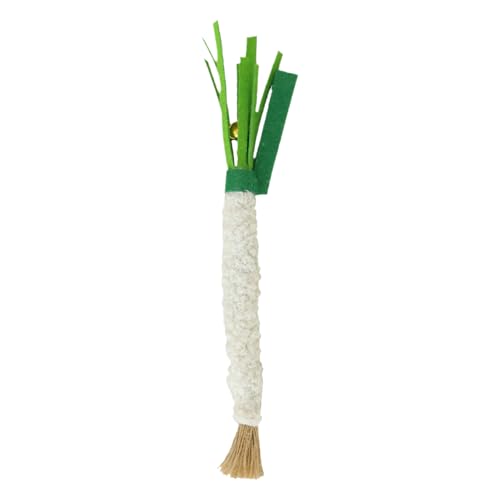 Cat Teething Toys, Scallion-Shaped Felt Chew Toys for Cats 8.66 Inches, Bite-Resistant Teeth-Grinding Interactive Pet Training Supplies for Small, Medium, and Large Cats Cat Teething Toys, Scallion-Shaped Felt Chew Toys for Cats 8.66 Inches, Bite-Resistant Teeth-Grinding Interactive Pet Training Supplies for Small, Medium, and Large Cats von Mimoqk