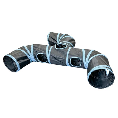 Cat Tunnel Play Tube, Interactive Foldable Tunnel for Cats, Hideaway Play Toy for Pets, Cat Hideaway Play Tunnel for Kittens, Rabbits & Puppies, Fun Indoor Pet Toy for Exercise and Entertainment Cat Tunnel Play Tube, Interactive Foldable Tunnel for Cats, Hideaway Play Toy for Pets, Cat Hideaway Play Tunnel for Kittens, Rabbits & Puppies, Fun Indoor Pet Toy for Exercise and Entertainment von Mimoqk