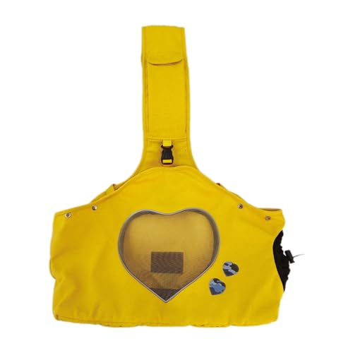 Dog Carriers for Small Dogs, Cat Sling Carrier with Shoulder Straps, Comfortable Pet Travel Bag, 14.57x12.99x6.69 inches, Breathable Design Long-Distance Journeys von Mimoqk