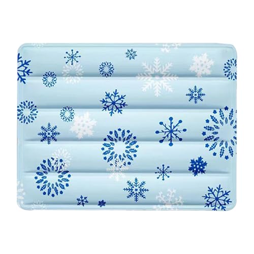 Dog Cooling Matte, Gel-Kreide-Pad, wasserfest, für kalte Oberflächen, komfortabel, für den Innen- und Außenbereich, als Tischtuch für Zuhause, Sofa, Kennel, Wohnung, 58 x 43 x 17 x 0,79 cm Dog Cooling Matte, Gel-Kreide-Pad, wasserfest, für kalte Oberflächen, komfortabel, für den Innen- und Außenbereich, als Tischtuch für Zuhause, Sofa, Kennel, Wohnung, 58 x 43 x 17 x 0,79 cm von Mimoqk