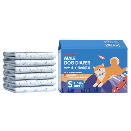 Dog Diapers, Pet Wrap Pads, 10 Pieces Absorbent Leakproof Wraps, Elastic Fit Design, Multicolor Pack Variety, Animal Protection for Indoor, Travel, Recovery Use, Multicolor Dog Diapers, Pet Wrap Pads, 10 Pieces Absorbent Leakproof Wraps, Elastic Fit Design, Multicolor Pack Variety, Animal Protection for Indoor, Travel, Recovery Use, Multicolor von Mimoqk