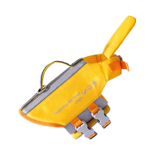 Dog Life Vest, Puppy Water Safety Vest, 3 Sizes Inches Reflective High Flotation with Rescue Handles, Adjustable Pet Float Jacket for Swimming Boating, Orange Dog Life Vest, Puppy Water Safety Vest, 3 Sizes Inches Reflective High Flotation with Rescue Handles, Adjustable Pet Float Jacket for Swimming Boating, Orange von Mimoqk
