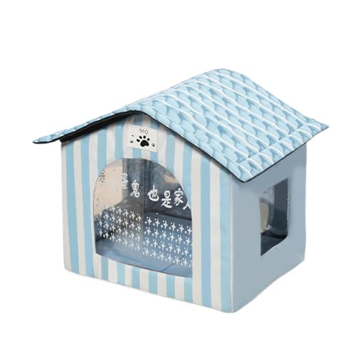 Hundehütte, für den Außenbereich, isoliert, in Eispackung, wetterfeste Struktur, für Welpen, Heimmöbel, ideal für den Gartenschuppen 40 x 50 x 40 cm Hundehütte, für den Außenbereich, isoliert, in Eispackung, wetterfeste Struktur, für Welpen, Heimmöbel, ideal für den Gartenschuppen 40 x 50 x 40 cm von Mimoqk